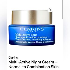 NWT Clarins Multi-Active Nuit Night Cream